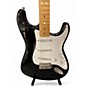 Used Fender STRATOCASTER Black Solid Body Electric Guitar