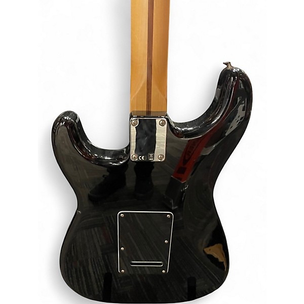 Used Fender STRATOCASTER Black Solid Body Electric Guitar