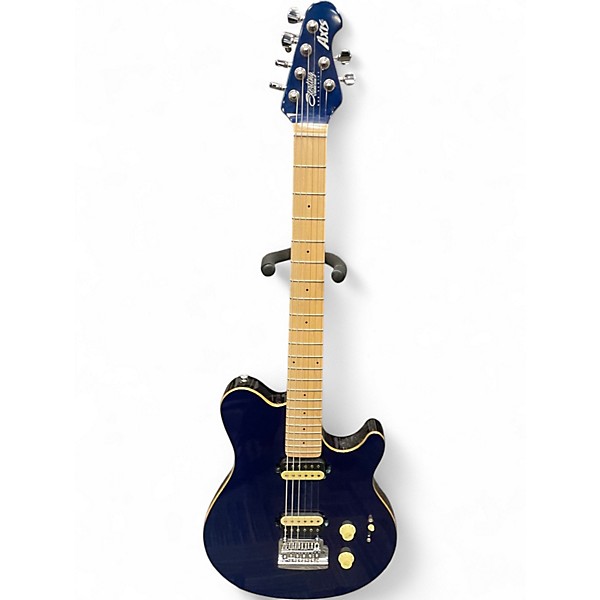 Used Sterling by Music Man Sub AX3 Axis Blue Sapphire Solid