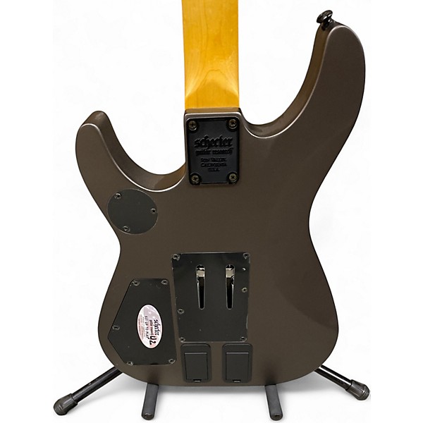 Used Schecter Guitar Research DJ Ashba Signature Satin Gray Solid Body Electric Guitar