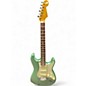 Used 2021 Fender American Professional II Stratocaster Mystic Surf Green Solid Body Electric Guitar thumbnail