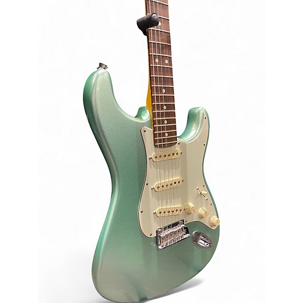 Used 2021 Fender American Professional II Stratocaster Mystic Surf Green Solid Body Electric Guitar