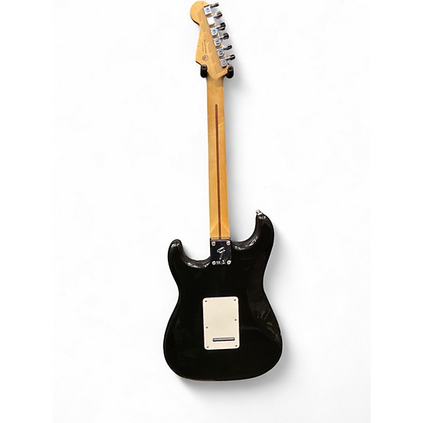 Used Fender Player Stratocaster Black Solid Body Electric Guitar