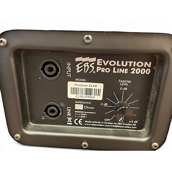 Used EBS Evolution ProLine 212 Pro Bass Cabinet