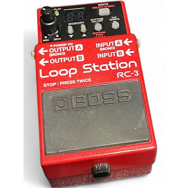 Used BOSS RC3 Loop Station Pedal