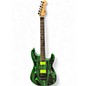 Used Charvel Pro Mod San Dimas HH green glow Solid Body Electric Guitar thumbnail