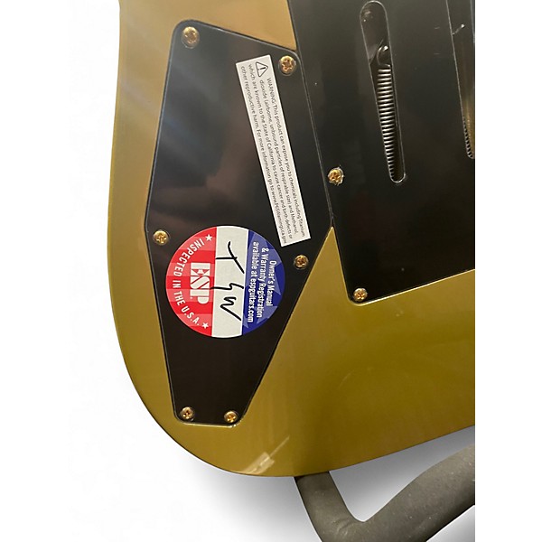 Used ESP LTD Mirage 87 Gold Solid Body Electric Guitar