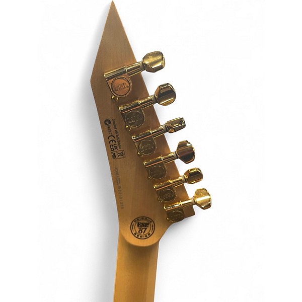 Used ESP LTD Mirage 87 Gold Solid Body Electric Guitar