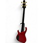 Vintage 1992 Modulus Guitars Q4 Quantum Fretless Trans Red Electric Bass Guitar