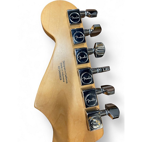 Used 2025 Fender Standard Stratocaster Aqua Marine Metallic Solid Body Electric Guitar