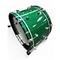 Used 2025 Jjrums Custom Drums 3 Piece Frequent Flyer Emerald green glass Drum Kit