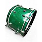 Used 2025 Jjrums Custom Drums 3 Piece Frequent Flyer Emerald green glass Drum Kit