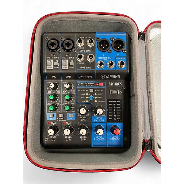 Used Yamaha MG06X Unpowered Mixer | Guitar Center