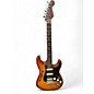 Used 2019 Fender Rarities Flame Maple Top Thinline Stratocaster Violin Burst Hollow Body Electric Guitar thumbnail