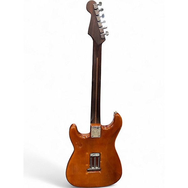 Used 2019 Fender Rarities Flame Maple Top Thinline Stratocaster Violin Burst Hollow Body Electric Guitar