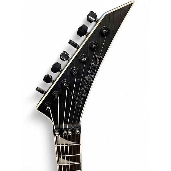 Used Jackson JEFF LOOMIS SOLOIST SL7 Black Solid Body Electric Guitar