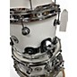 Used DW 5 Piece Design Series Arctic White Drum Kit