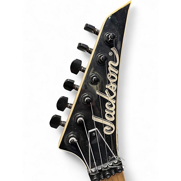 Used Jackson JS34Q Dinky Trans Crimson Red Solid Body Electric Guitar