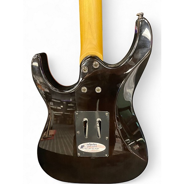 Used Ibanez AZ24P1QM DEEP OCEAN BLONDE Solid Body Electric Guitar