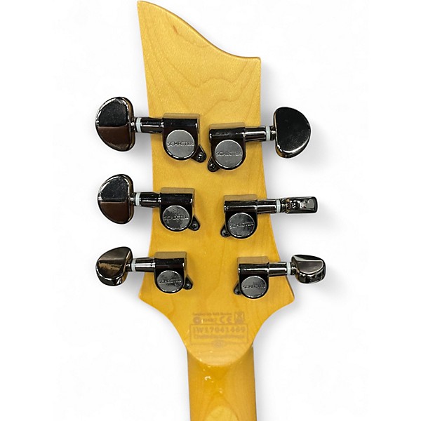 Used Ibanez AZ24P1QM DEEP OCEAN BLONDE Solid Body Electric Guitar