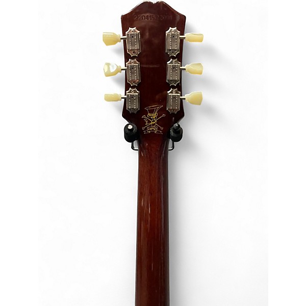 Used 2022 Epiphone Slash Signature Les Paul Classic BOURBON BURST Solid Body Electric Guitar