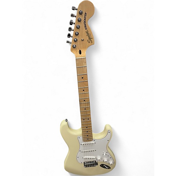 Used Squier Affinity Stratocaster Olympic White Solid Body