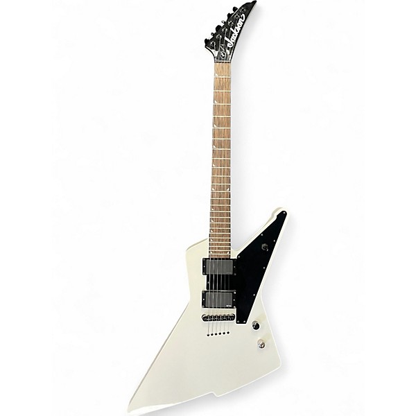 Used Jackson Pro Series Signature Phil Demmel Demmelition Fury Snow White Solid Body Electric Guitar