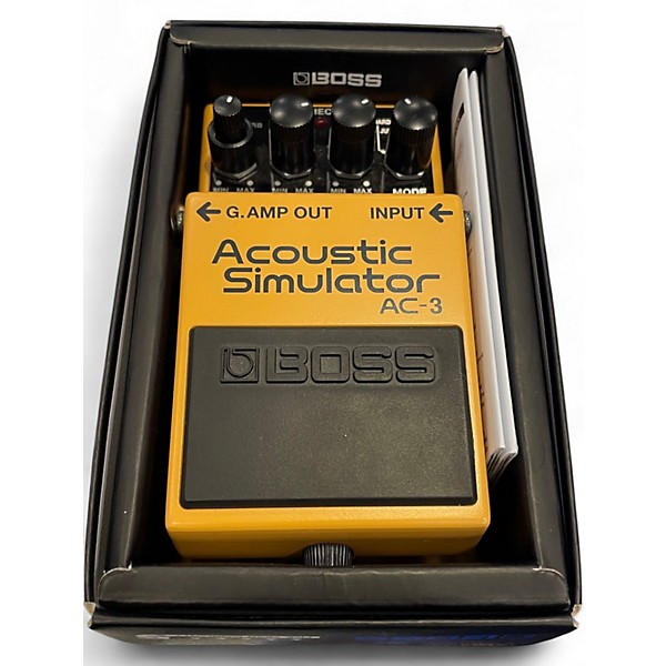 BOSS Acoustic Simulator AC-3 台湾製 Amazon.com: BOSS AC-3 Advanced Acoustic Simulator Guitar