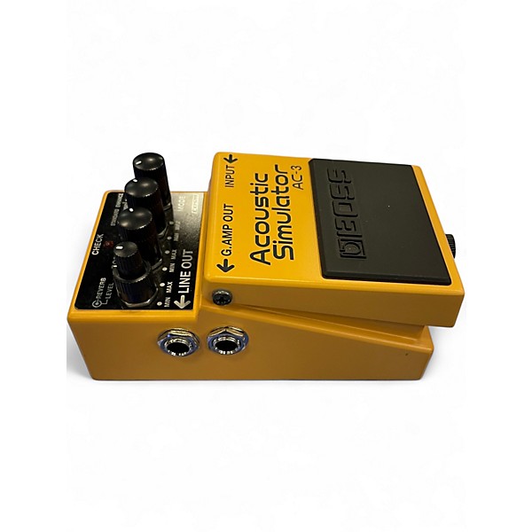 Used BOSS AC3 Acoustic Simulator Effect Pedal | Guitar Center
