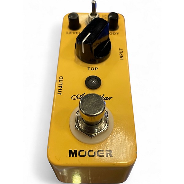 Used Mooer ACOUSTIKAR Effect Pedal