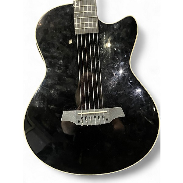 Used Angel Lopez EC3000CN BLACK Classical Acoustic Electric Guitar