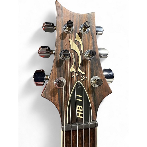 Used 2011 PRS 25th Anniversary Hollowbody II 10-Top CB Purple Iris Hollow Body Electric Guitar