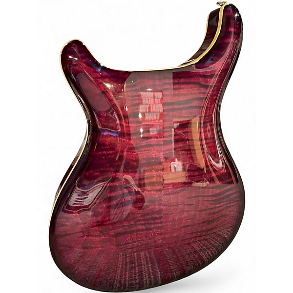 Used 2011 PRS 25th Anniversary Hollowbody II 10-Top CB Purple Iris Hollow Body Electric Guitar