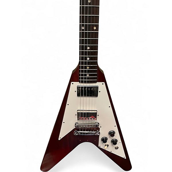 Used Gibson 1967 Flying V Reissue Cherry Solid Body Electric Guitar