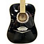 Used Esteban Eldorado Black and White Acoustic Electric Guitar