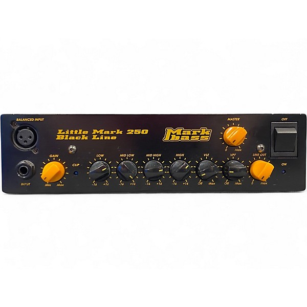 Used Markbass Little Mark Backline 250 250W Bass Amp Head
