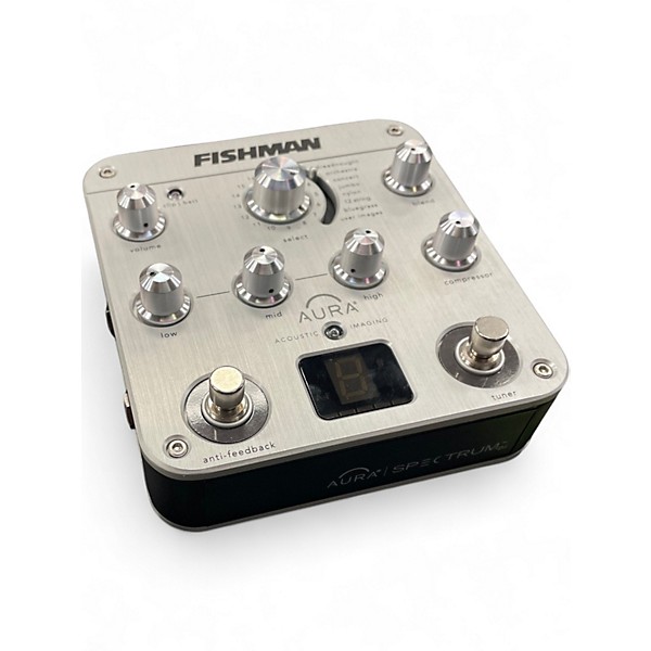 ギター FISHMAN AURA Spectrum DI Preamp Fishman Aura Spectrum DI Imaging Pedal with D.I. | Sweetwater