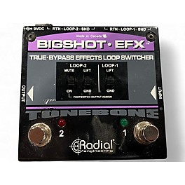 Used Radial Engineering Bigshot EFX Pedal