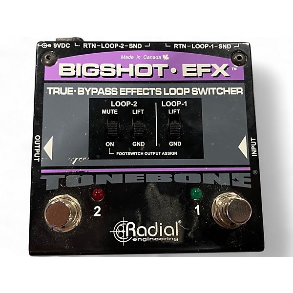 Used Radial Engineering Bigshot EFX Pedal