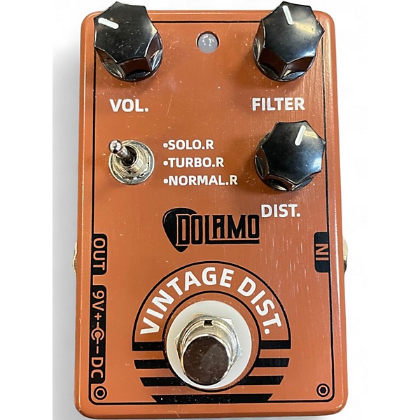 Used Dolamo VINTAGE DISTORTION Effect Pedal