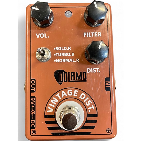 Used Dolamo VINTAGE DISTORTION Effect Pedal
