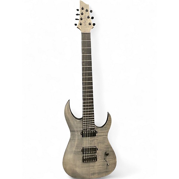 Used Schecter Guitar Research Sunset 7-String Extreme Electric Guitar Grey Ghost grey ghost Solid Body Electric Guitar