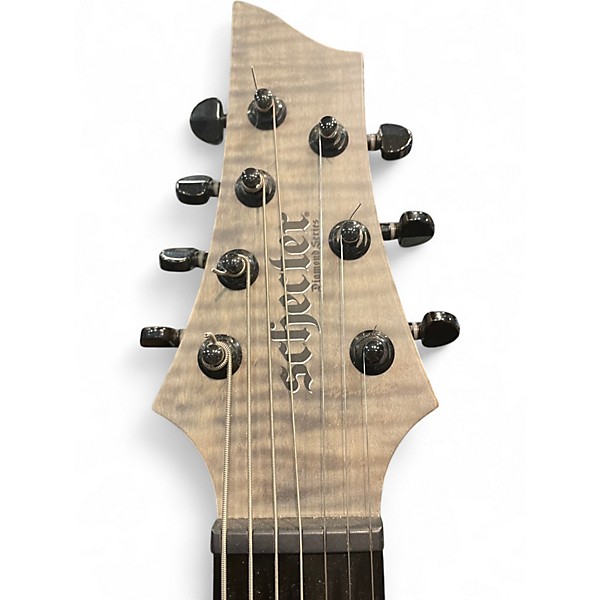 Used Schecter Guitar Research Sunset 7-String Extreme Electric Guitar Grey Ghost grey ghost Solid Body Electric Guitar