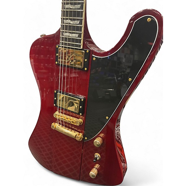 Used ESP LTD PHOENIX 1000 DELUXE Wine Red Solid Body Electric Guitar