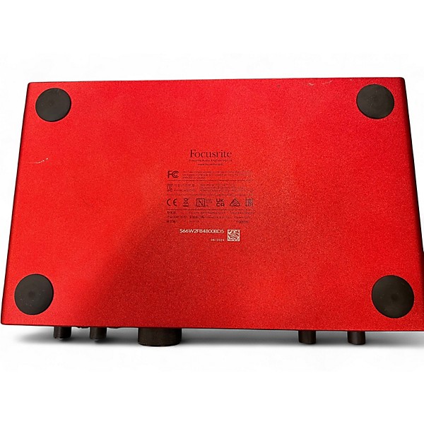 Used Focusrite SCARLETT Audio Interface