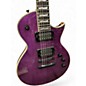 Used ESP LTD EC1000 Deluxe Trans Purple Solid Body Electric Guitar