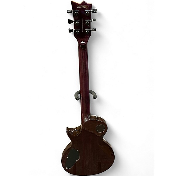 Used ESP LTD EC1000 Deluxe Trans Purple Solid Body Electric Guitar