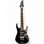 Used Ibanez UV777 Universe Steve Vai Signature 7 String Black Solid Body Electric Guitar thumbnail