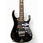 Used Ibanez UV777 Universe Steve Vai Signature 7 String Black Solid Body Electric Guitar