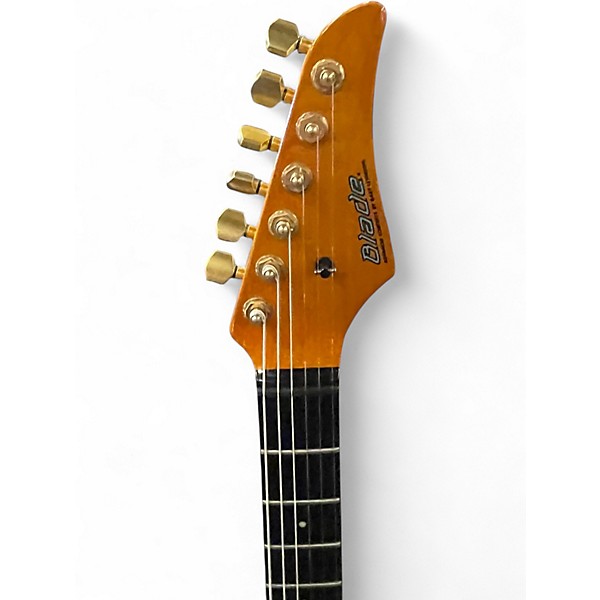 Used Blade Levison RH4 Natural Solid Body Electric Guitar